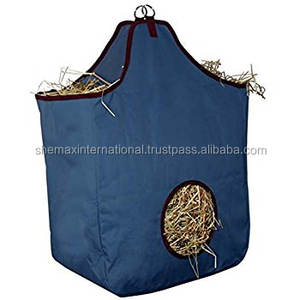 Shemax 2024 OEM grand sac à foin en Nylon D anneau nouvelle mode de haute qualité vente chaude personnalisée en gros produits pour chevaux fabriqués au Pakistan - Product Image 2