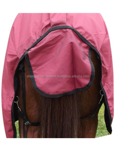 Shemax-alfombra impermeable de color burdeos, con cuello desmontable, sin relleno, Sábana forrada de algodón para lluvia - Product Image 2