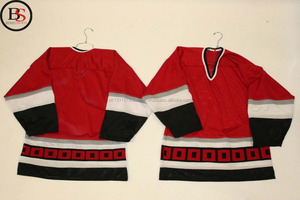 Camisetas de hockey sobre hielo Camiseta de hockey personalizada Bordado de sublimación dorada Unisex OEM Personalizado Anti Technics Logo Style Time Knights - Product Image 3