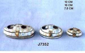 แม่ของฝังมุกกล่องไม้ที่มีอยู่ในทุกขนาดจัดกล่องเครื่องประดับสำหรับผู้หญิงและเด็กผู้หญิง - Product Image 6