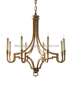 Poli miroir lustre En Laiton - Product Image 3
