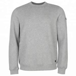 Sweat-shirt style ras du cou pour hommes, en tissu polaire 100% coton, avec poche à fermeture éclair - Product Image 1