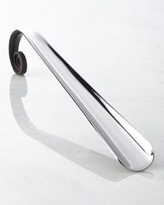 Luxury Leather <b>Handle</b> Custom Metal Pocket Stainless Steel Shoe Horn Black <b>knife</b> - Product Image 6