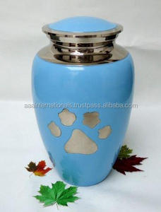 Fait main belle Patte Urnes Pour Animaux De Compagnie En Métal Urne Funéraire - Product Image 3