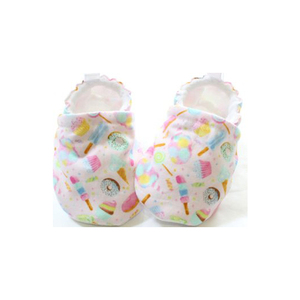 Zapatos de algodón para bebé recién nacido, botines estampados, fabricante de botines para bebé - Product Image 1