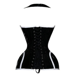 Женский двухцветный корсет из ПВХ - Product Image 3