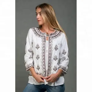 Chaqueta con cuentas y adornos bohemios para mujer, traje Sexy de fiesta, chaqueta semiformal de oficina, precio de fábrica