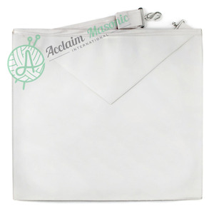 Delantal de aprendiz hecho a medida, tamaño y forma personalizables con insignias bordadas y decoraciones para coser, entrada artesanal - Product Image 1