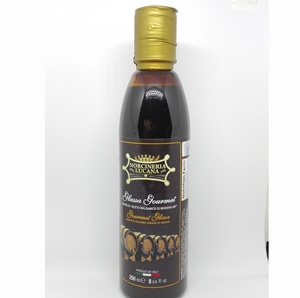 BALSAMIC VINEGAR GLAZE for Made in Italy GOURMET PROFESSIONAL Liquid Bulk 250ml <b>Bottle</b> - Product Image 1