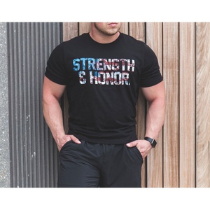 T-shirt de compression pour hommes, vêtements de sport, de musculation - Product Image 2