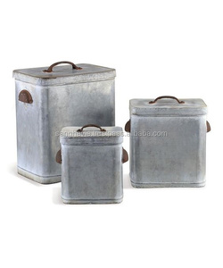 Boîte en métal Galvi vintage pour le stockage des aliments - Product Image 3