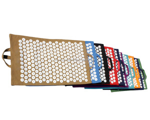 Colchón de masaje de disco redondo de acupresión de diseño personalizado de calidad superior Proveedor indio-Estera para pies y cuerpo - Product Image 1