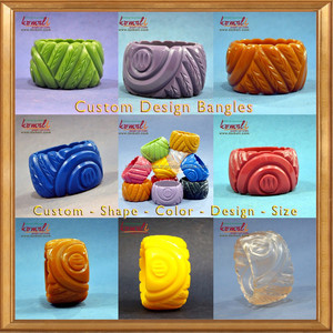 Red V Cut Carved Bangle Wholesale Vintage <b>Jewellery</b> Etsy - Product Image 6