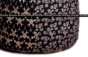 ผ้าคลุมเก้าอี้นั่งเท้าทำจากผ้าฝ้ายสุดหรูลายแมนดาลาทรงกลมใช้ในบ้านห้องนอนใช้ในห้องทำงานกลางแจ้งเฟอร์นิเจอร์สไตล์โบราณ - Product Image 4