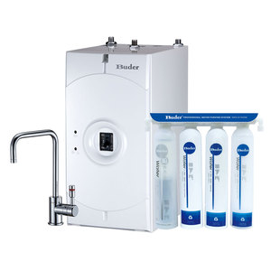 เครื่องทำน้ำร้อน-เย็นใต้ซิงค์สแตนเลส «ไต้หวัน บูเดอร์» พร้อมถังเก็บน้ำร้อนทันที สำหรับใช้ในบ้านและอุปกรณ์ครัวโรงแรม - Product Image 1