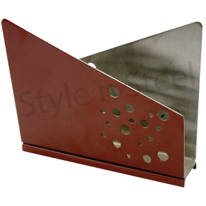 Porte-serviettes en acier inoxydable de qualité supérieure, écologique, pour hôtels, utilisation moderne autonome en restaurant, avec boîte cadeau - Product Image 1