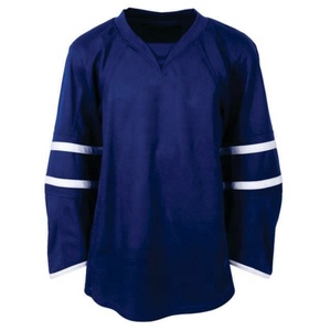 Diseño personalizado su propio equipo de hockey sobre hielo de camisetas de alta calidad profesional de equipo de hockey uniformes jersey personalizado - Product Image 1