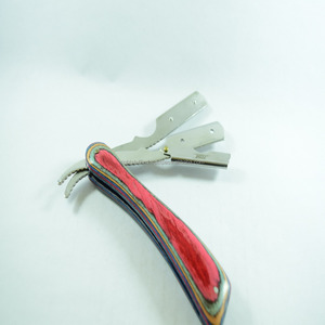 Maquinilla de afeitar para hombre, con corte recto maquinilla de afeitar, para Barbero, muestra gratis - Product Image 2