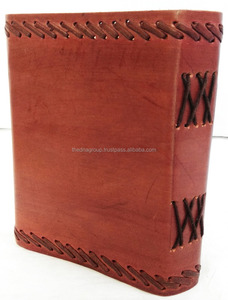 Journal de voyage vintage en cuir de taille B5 fait à la main avec serrure pour écrire des souvenirs personnels pour le bureau ou le cadeau - Product Image 3