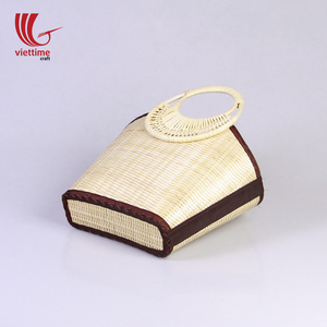 Bolso tejido de bambú para mujer, hecho a mano, de verano - Product Image 5