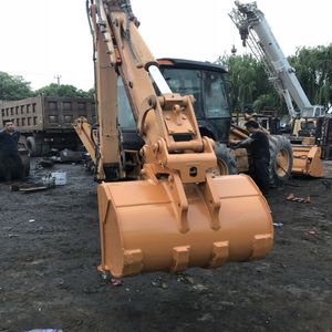 Retroexcavadora cargadora 4x4 unidad usada caso 580 retroexcavadora de ruedas retroexcavadora usada para la venta - Product Image 6