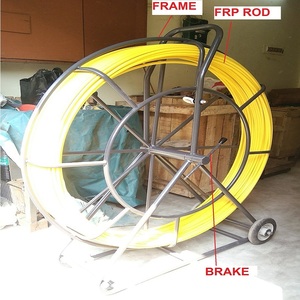 Fabricante OEM: Varilla de Fibra de Vidrio para Ductos, Cable de FRP para Tuberías, Serpiente para Instalación de Cables al por Mayor - Product Image 2