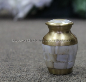 ราคาต่ำที่ระลึกเผาศพโกศอุปกรณ์งานศพ BRASSWORLD อินเดีย - Product Image 5