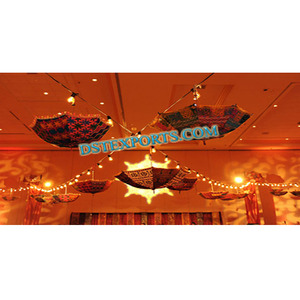 Parapluie décoratif pour mariage, style indien, rétro, cm - Product Image 1