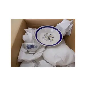 Wholesales जापानी इस्तेमाल किया tablewares मिनी सफेद चीनी मिट्टी दौर प्लेट