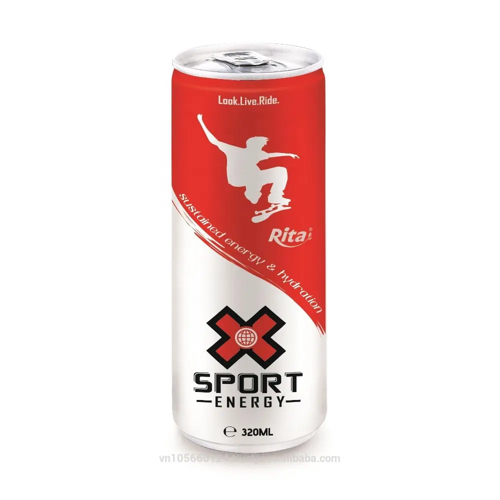 Marque privée 320ml SlimCan Sport boisson énergisante boisson non gazeuse prix compétitif Promotion de la santé caféine Style emballage
