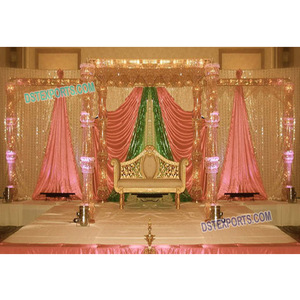 Manap en cristal pour mariage, nouveau Design de décoration indienne, meilleur Design, - Product Image 1