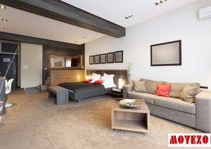 Muebles de Dormitorio Modernos para Hoteles Comerciales, Diseño de Paneles de Madera para Hoteles de 3 a 5 Estrellas - Product Image 2