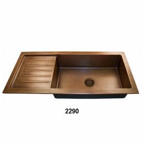 Évier de cuisine en cuivre pur 100% de qualité supérieure - Product Image 1