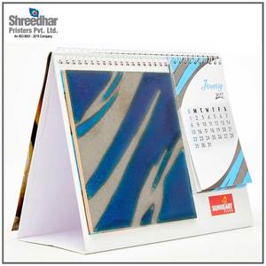 Papel de periódico personalizado, papel Kraft de cartón compensado, planificador diario, calendario de escritorio/pared, Impresión de cartón de papel múltiple - Product Image 6