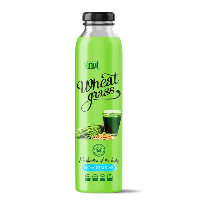 300ml Bottiglia di succo Wheatgrass Senza aggiungere Lo Zucchero