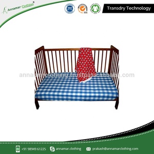2018 Infant Top Quality Toddler Baby Fitted Crib Sheet with Custom Logo - Product Image 2