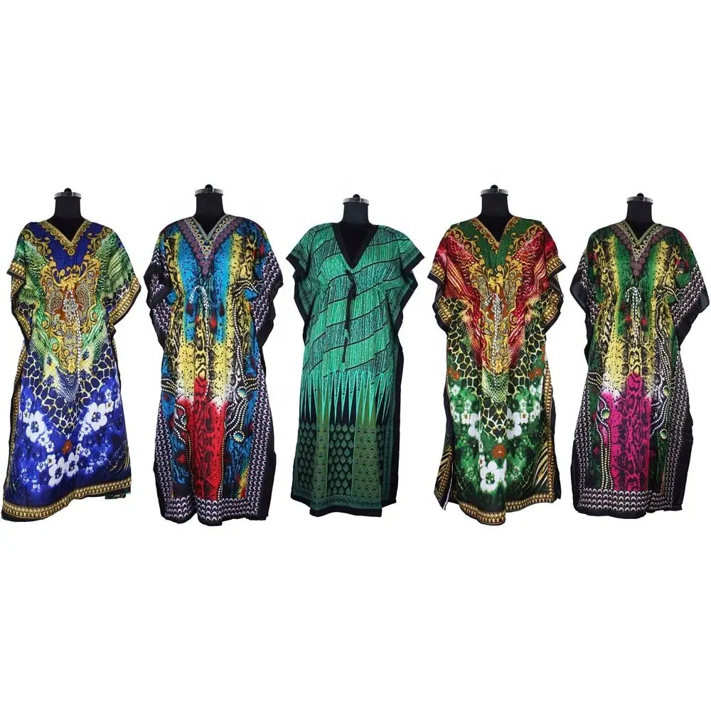 Mới Nhất Phi Chất Lượng Cao Phụ Nữ Quần Áo, Dài Kaftan