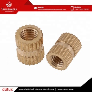Nueva llegada M5 latón moleteado insertos tuerca sujetadores proveedor de la India en venta - Product Image 6
