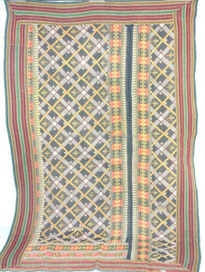 Venta al por mayor, proveedor de oro, Gudari indio, manta Kantha hecha a mano, cosida, Kantha reciclada - Product Image 2