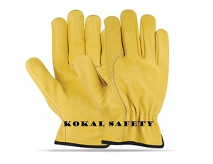 Guantes de piel de oveja personalizados, guantes de trabajo, guantes de conductor - Product Image 6