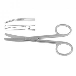 Tijeras quirúrgicas de un solo uso Mahersi, calidad alemana de acero inoxidable, diseño Romo curvo, potencia Manual, calidad barata, Pakistán - Product Image 6