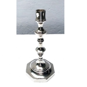 Best Selling Modern Candle Pillar Holder Wedding and Christmas Metal <b>Candelabra</b> for Home Decoration Silver Finished - Product Image 3