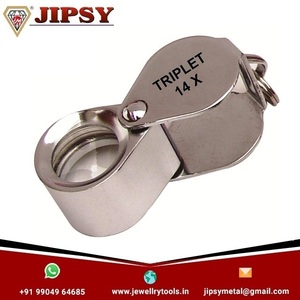 <b>Jewellers</b> Eye <b>Loupe</b> 18mm 10x Magnifying Lens Folding Pocket Sized Hand Held Portable for Jewelry Diamond and Gemstone Grader - Product Image 2