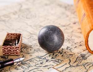 Shungite-Esferas de shungite para parejas, 3 cm, 4 cm, 5 cm, pulidas - Product Image 2