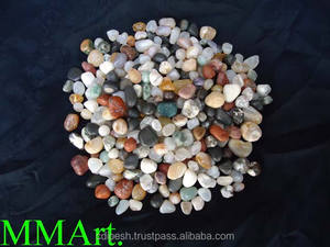 MMArt MMA-AS Lightweight Agate Polished Aggregate <b>Stone</b> Multi-Color Mix Chips for Aquarium <b>Landscaping</b> Gravel Crushed <b>Stone</b> - Product Image 5