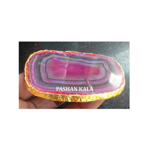 Shining Polished Agate <b>Coaster</b> <b>Set</b> International Supplier - Product Image 1