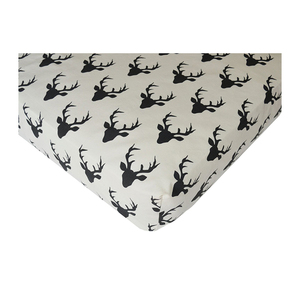 Wholesale OEM Soft 100% Cotton Baby Crib Sheets - Product Image 1