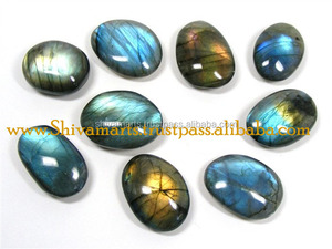 Vente en gros de Labradorite en vrac de qualité supérieure, pierres précieuses naturelles couleur bleu feu, options personnalisables pour bijoux - Product Image 2