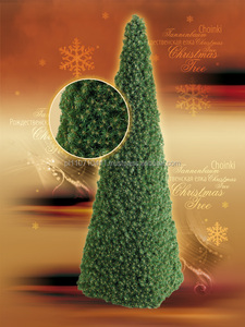 Festive Christmas Ball & <b>Tree</b> Ornaments <b>Artificial</b> Decorations Packed in a Box - Product Image 3