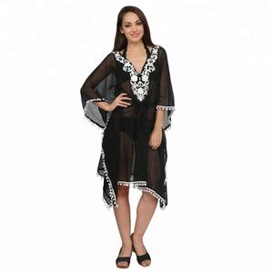 En gros couverture de plage caftan de plage 2018 - Product Image 5